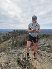 Julie Berthiaume, ultra marathonienne rimouskoise en route vers le Mont-Blanc